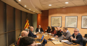 En marxa una nova reunió per seguir la situació de Rodalies després del despreniment de l’R1