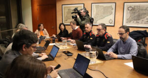 Paneque encapçala una nova reunió per fer seguiment de Rodalies mentre els trens segueixen sense circular