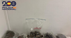 Detenen a la Jonquera una dona que viatjava amb 29 càpsules d’amfetamines i 12 quilos de marihuana i haixix