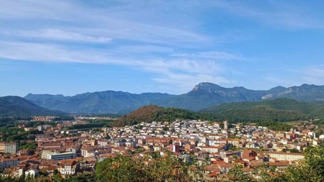 Imatge del paisatge d'Olot