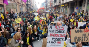 Educació xifra en un 29,62% el seguiment de la vaga al Vallès, el Maresme i les comarques gironines a les 13h