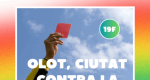 Olot es mobilitza contra la LGTBIfòbia a l’esport amb un manifest i activitats commemoratives