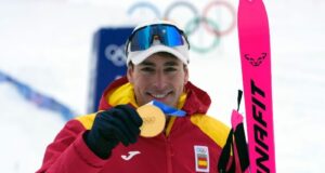 Oriol Cardona, campió olímpic d’esquí de muntanya a Itàlia
