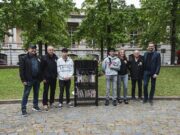 Inauguració d’un nou Biblioniu al barri dels Desemparats d’Olot