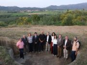 Inauguració del nou mirador dedicat als búnquers de la Línia Pirineus a Garriguella