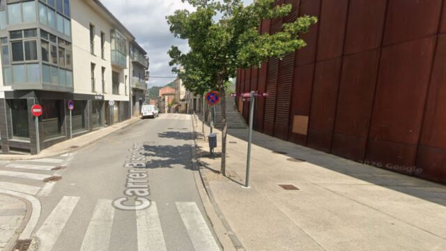 Imatge del carrer Roser (Olot)