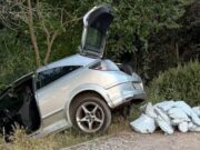 Estavellats després d’una persecució de pel·lícula entre Olot i Santa Pau