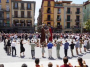 La Festa de Corpus colorida i plena de vida a Olot